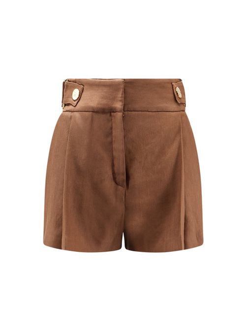 Daily Linen And Viscose Shorts