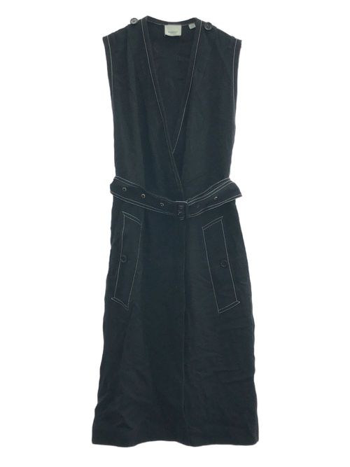 2000s sleeveless dress - Black