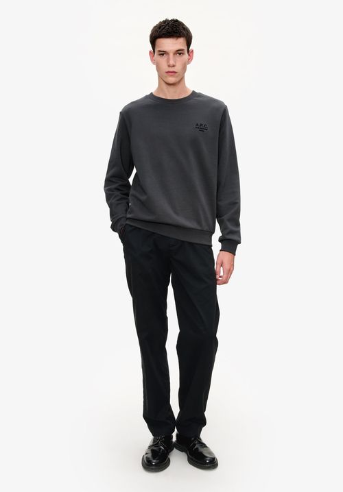 A. P.C. Men's Standard Rue Madame Sweatshirt Size: Extra Small in Black