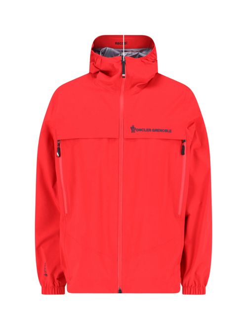 Men's Bright Red Polyamide Jacket