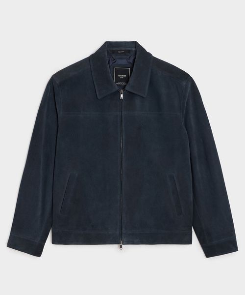 Italian Suede Grant Jacket