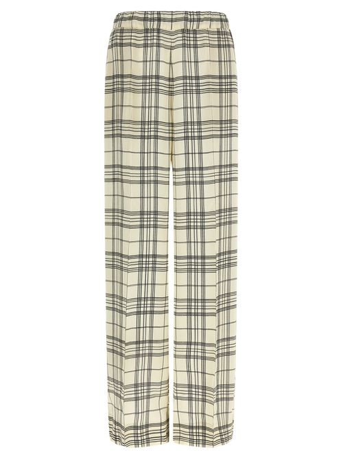 Fluid Viscose Pants Beige