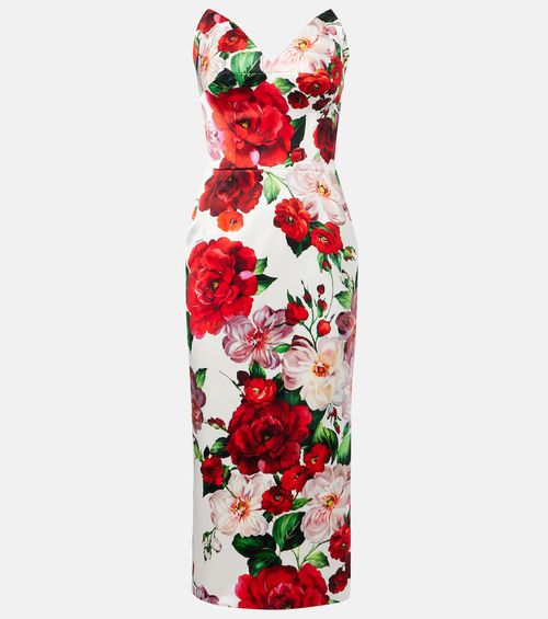 Floral midi dress