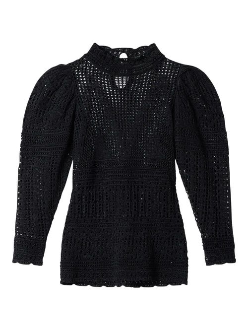 Dahara Openwork Cotton Sweater
