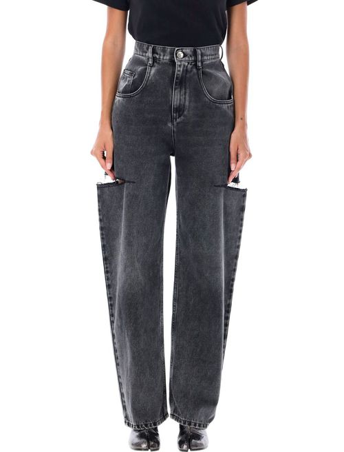Cut-Out Denim