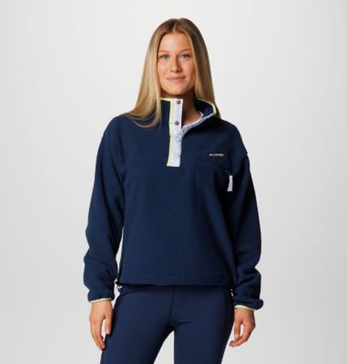 Women's Helvetia  II Cropped Half Snap Fleece Pullover-