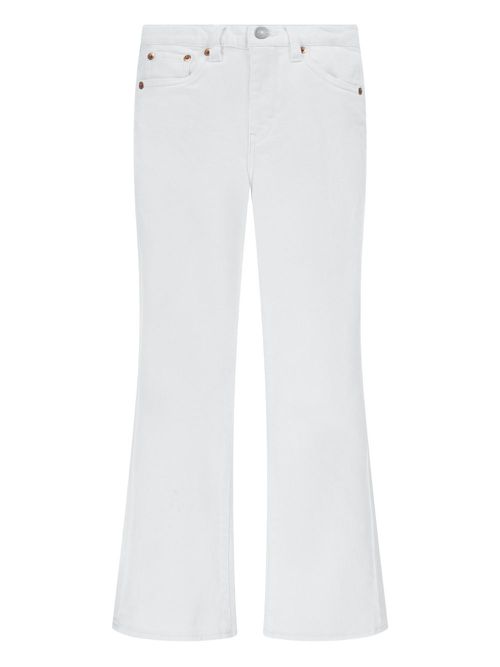 Levi's Kids logo-patch jeans - White