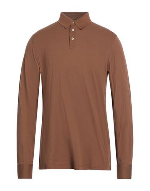 Man Polo shirt Brown