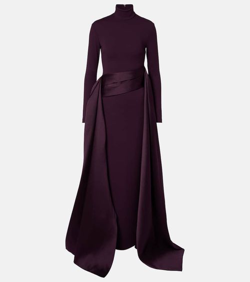 Olivia draped gown