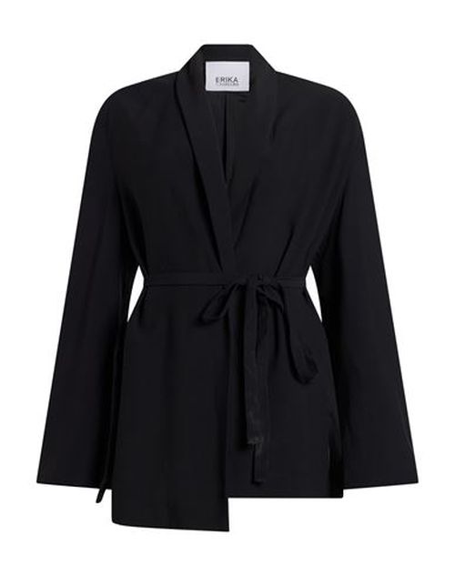 Woman Blazer Black Size 8 Viscose, Acetate
