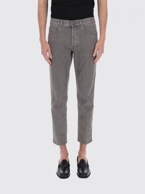 Jeans Men color Grey