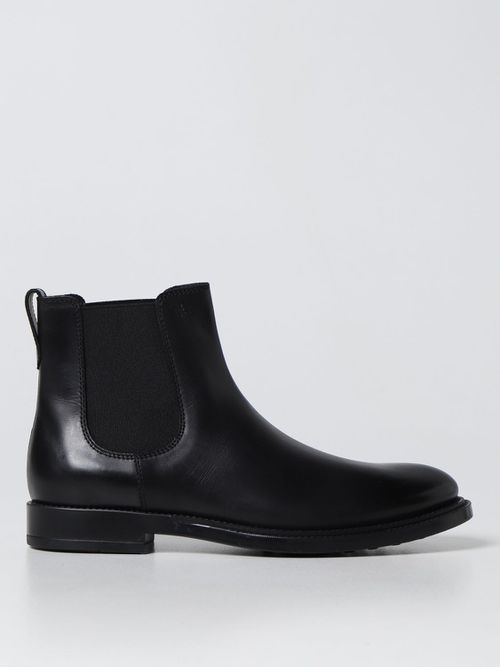 Leather ankle boots