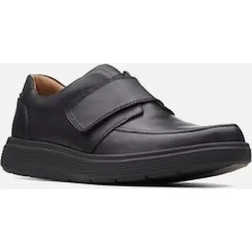 Men's Clarks Un Abode Strap black Extra Wide