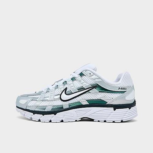 Women's P-6000 Casual Shoes in White/Off White/Dark Smoke Grey