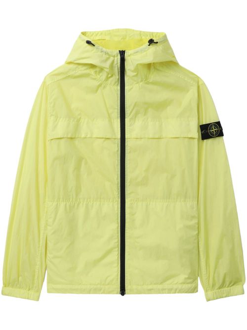 Compass-badge shell jacket - Yellow