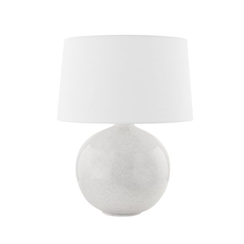 Aged Brass One Light Table Lamp from the Karina Collection