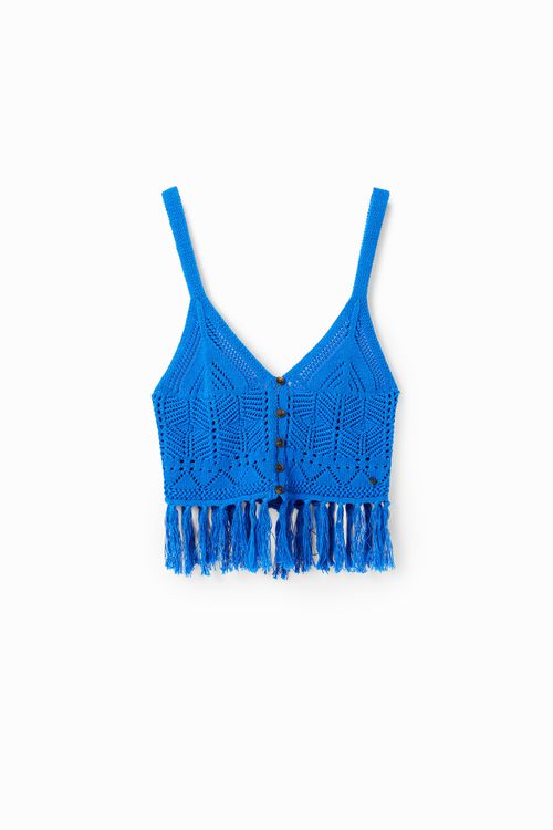 Crochet crop top