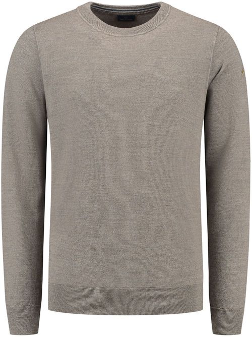 Crew-neck sweater - Neutrals