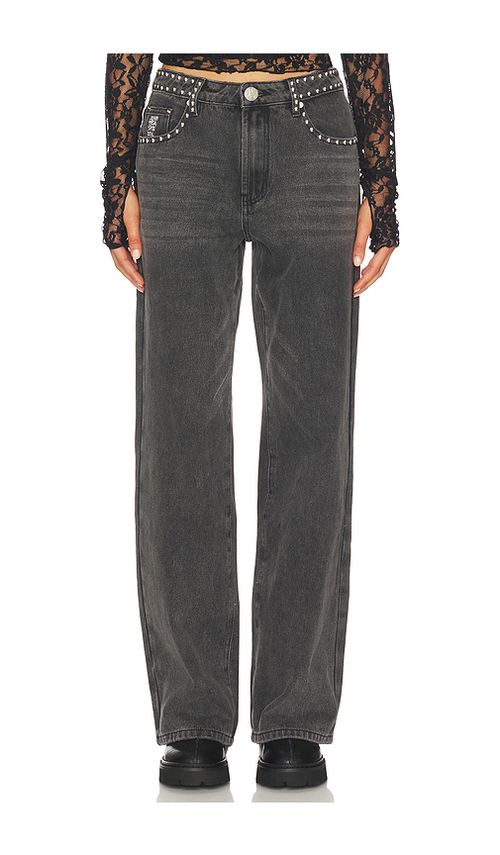 One Teaspoon WEITER SCHNITT JACKSON in Black. Größe 34. Also , 24, 25, 26, 27, 28, 29, 30, 31