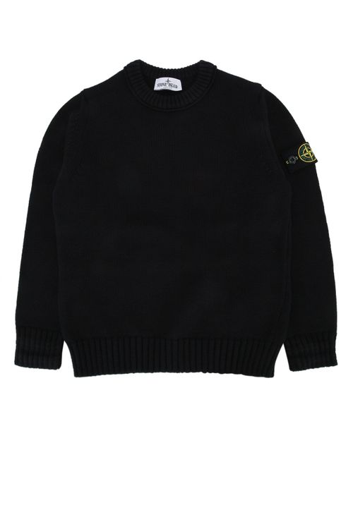 Neck Sweater — Black
