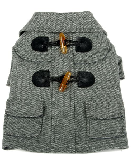 Military Static Riveted Fashion Collared Coat