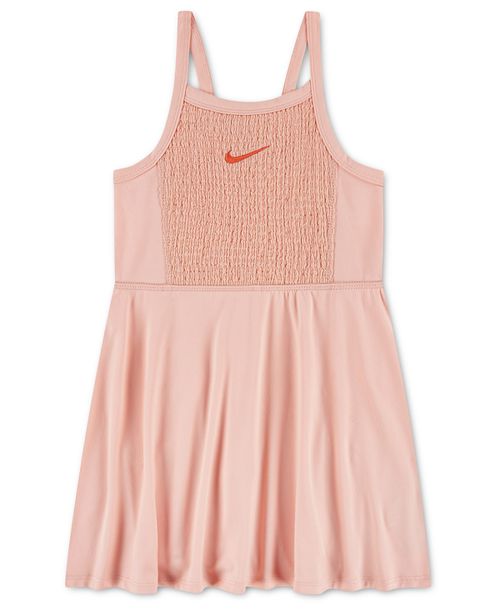 Girls' 4-6X Bold Play Dress - Arctic Orange
