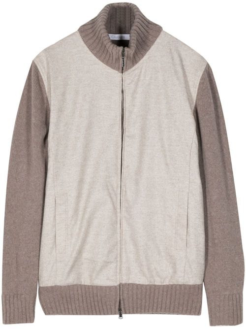 Zip-up lightweight jacket - Brown