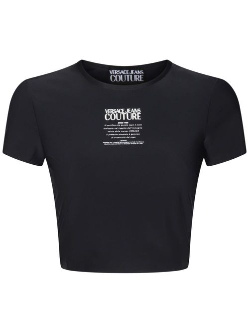 Logo-print T-shirt - Black