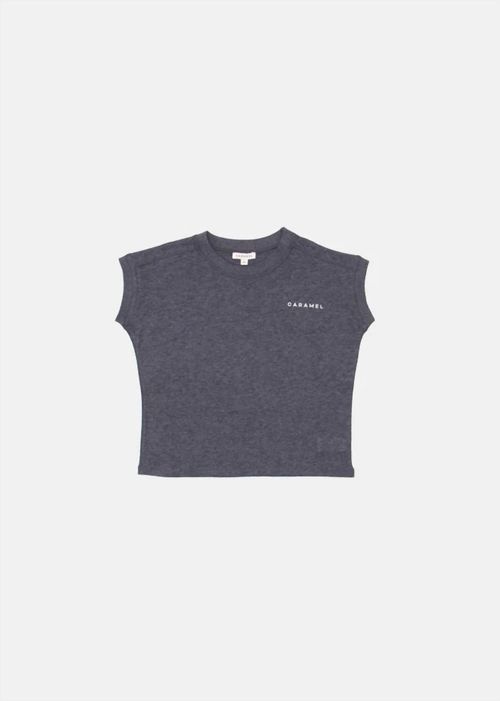 Girl's Cress T-Shirt In Heather Grey