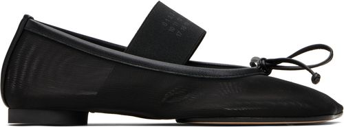 Black Anatomic Numeric Ballerina Flats