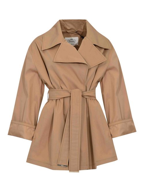Cotton Gabardine Trench Coat