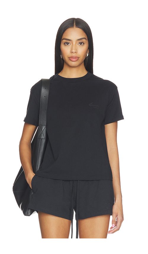 Fear of God ESSENTIALS Classic Short Sleeve Tee in Black. XS. Also in S, M