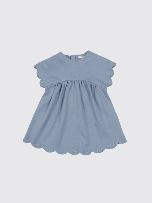 Romper CHLOÉ Kids color Blue