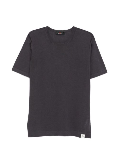 Dark Grey Solid T-Shirt