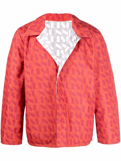 Reversible monogram jacket - Red