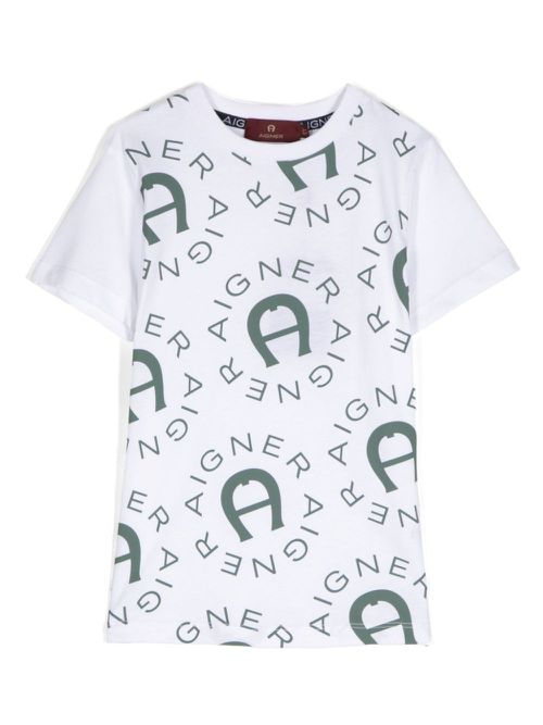 Logo-printed T-shirt - White