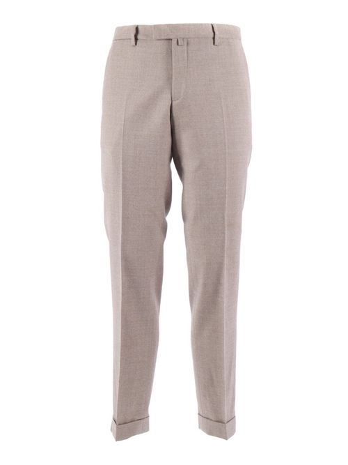 Tailored Slim Fit Trousers With Tapered Leg