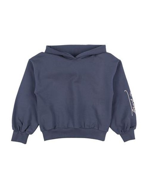 Kid Girl Sweatshirt Midnight blue Size 10 Cotton, Elastane