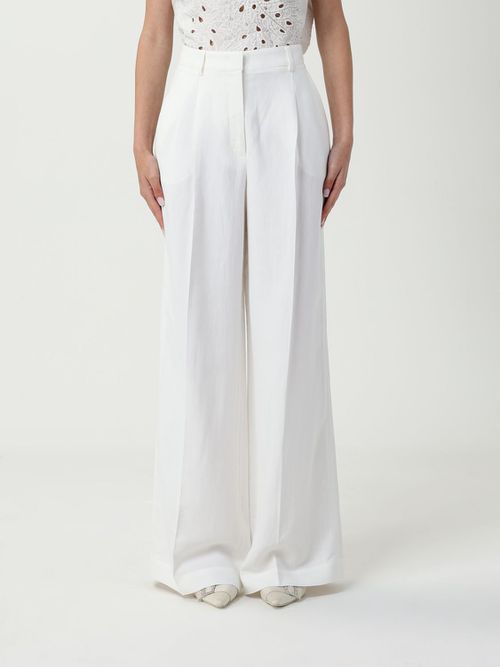 Pants PINKO Woman color White