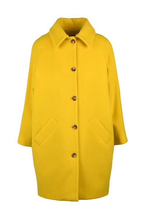 Mid-Length Yellow Coat