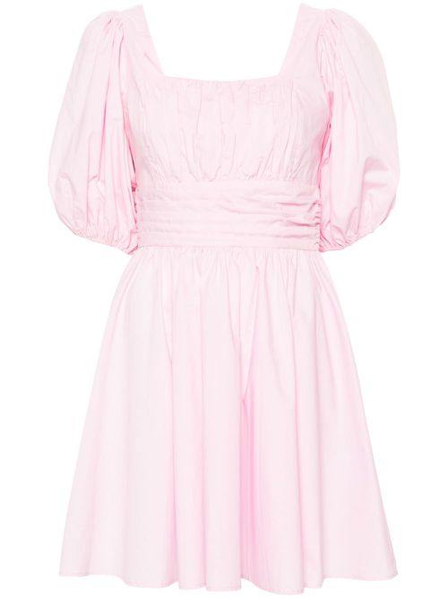 Pleated mini dress - Pink
