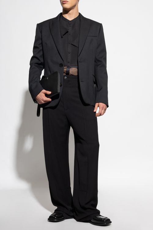 Transparent Shirt, Men's, Black