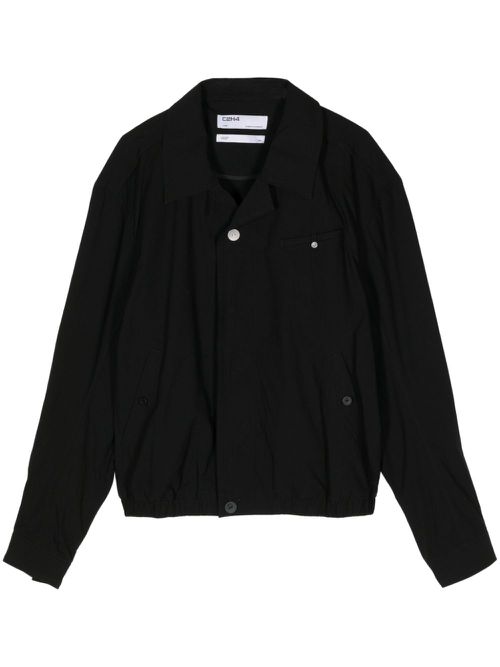 Button-up shirt jacket - Black