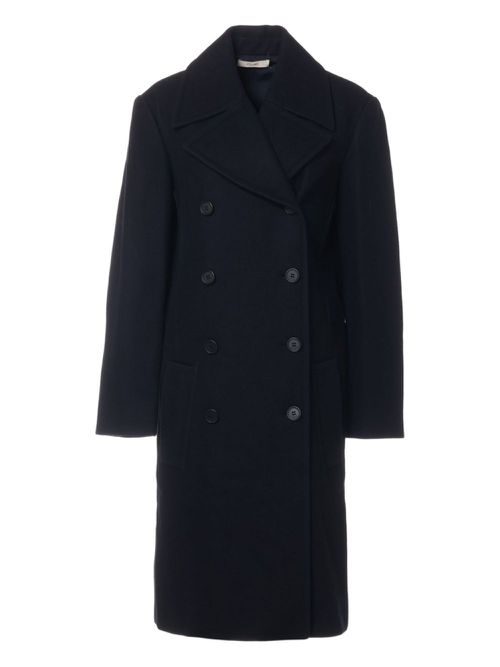 Céline Pre-Owned 1990-2000s wool coat - Blue