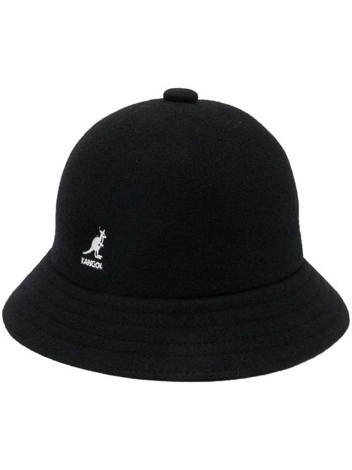 Logo-embroidered bucket hat