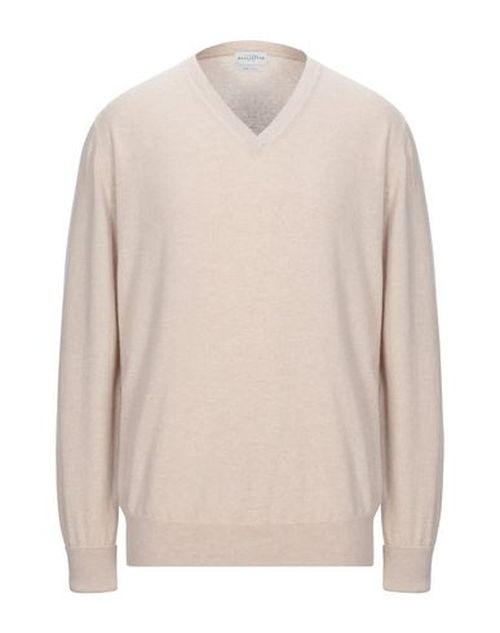 Man Sweater Beige Size 48 Cashmere