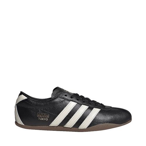 Womens adidas Tokyo Athletic Shoe - Core Black / Off White / Gold Metallic
