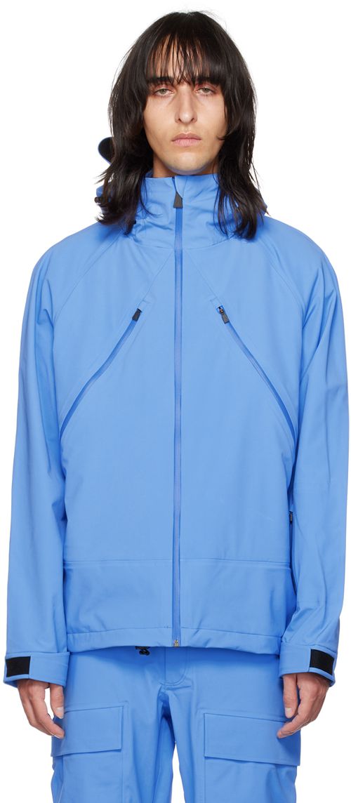 Hayden 3L shell jacket in blue