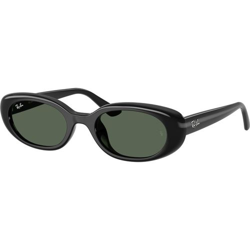 Ray - Ban Unisex Ray - Ban RB4441D 667771 Sunglasses Injected Black Green Pillow Norma