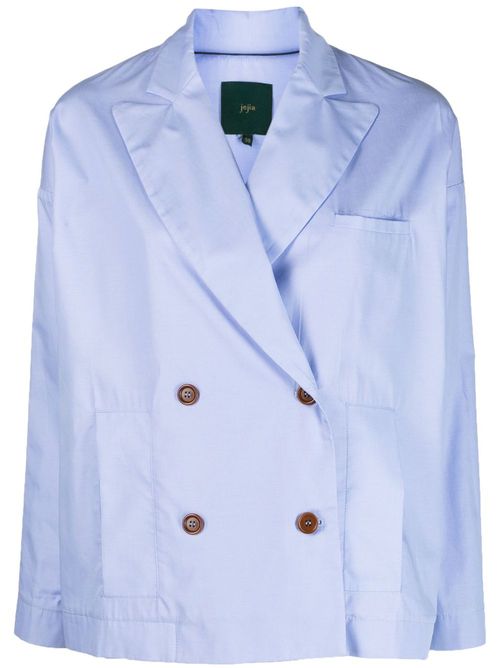 Charlotte double-breasted blazer - Blue